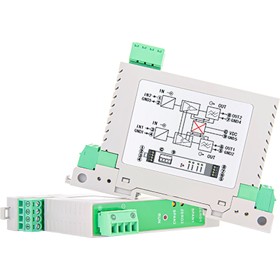 I-32 双�\直流信号隔离变送器�Q�二入二出）